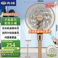 先鋒【雙層平面柔風(fēng)】家用雙環(huán)18片風(fēng)扇落地扇輕音節(jié)能空氣循環(huán)扇直流電機(jī)落地扇國家補(bǔ)貼DPS-P1RC