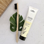 德國CMD有機天然綠茶牙膠+茶樹(shù)油牙膏清新口氣清潔孕產(chǎn)月子兒童 茶樹(shù)油牙膏