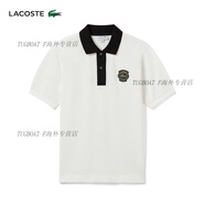 鱷魚（LACOSTE）法國鱷魚男裝春夏時尚拼色棉短袖T恤Polo衫|PH7369 8LP/白色 M 3 /170