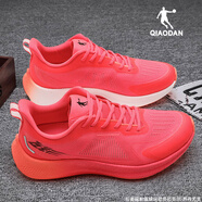 喬丹男鞋飛影3.0專(zhuān)業(yè)跑鞋透氣輕便減震競速跑步鞋防滑耐磨運動(dòng)鞋男 熒光飛影粉/黑色 40