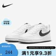 NIKE耐克正品 COURT (GS) 兒童小白鞋日常通勤板鞋童鞋運(yùn)動鞋跑步鞋 DV5456-104 36.5