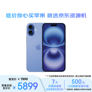 Apple/蘋(píng)果 【公開(kāi)版】iPhone 16 Plus（A3291）256GB 群青色 支持移動(dòng)聯(lián)通電信5G 雙卡雙待手機 資源機