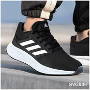 阿迪達(dá)斯（adidas）男鞋官方艦店 新款三葉草EQT運(yùn)動(dòng)鞋網(wǎng)面透氣舒適耐磨休閑鞋跑步鞋 GW3848/黑色白 42.5