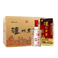 瀘州老窖特曲系列 濃香型白酒 純糧釀造 新老款隨機【喜酒】 52度 500mL 6瓶 瀘州老窖六年窖頭曲
