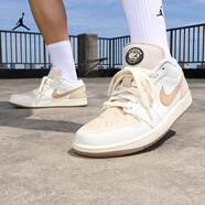 耐克（NIKE）Jordan官方喬丹下站東單AJ1板鞋男子運(yùn)動(dòng)鞋夏季新款 IB8855 121燕麥色/麻黃/椰奶色/燕麥色 42