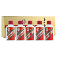 茅臺(tái)  茅臺(tái)53度飛天醬香型白酒  禮盒裝送禮收藏【婚宴喜酒】 53度 50mL 5瓶 茅臺(tái)小金條