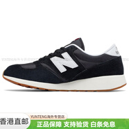 NEW BALANCE420 舒適 減震防滑耐磨透氣 低幫 休閑跑步鞋 男女 黑白運(yùn)動(dòng)百搭 2E 37
