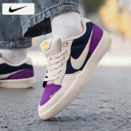 耐克（NIKE）男鞋子男 25夏季新款透氣耐磨運(yùn)動(dòng)鞋帆布小白鞋減震滑板鞋休閑鞋 403-閃電幻影紫/曬圖退10 42 （內(nèi)長(zhǎng)265mm）