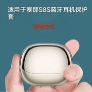 適用SANAG塞那s8s耳機(jī)保護(hù)套塞納s8s簡(jiǎn)約透明防摔s8s透明TPU軟殼 透明軟殼（單殼 塞那S8S