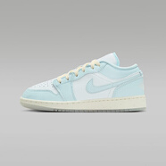 耐克（NIKE）Air JORDAN 1 GS AJ1 LOW低幫籃球鞋  冰番石榴色/海玻璃色HJ5971-400 35.5