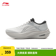 李寧（LI-NING）越影5丨反光緩震保護(hù)跑鞋男子2025新款簡(jiǎn)約休閑運(yùn)動(dòng)鞋ARHV015 靜灰色-16 40