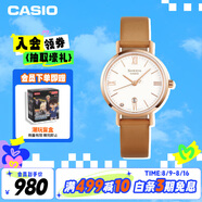 卡西歐（CASIO）手表女士SHEEN商務(wù)簡約石英日韓表送女友禮物SHE-4540CGL-9A