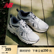 NEW BALANCE NB410官方男鞋女鞋情侶越野戶外鞋夏季透氣復(fù)古休閑運動鞋休閑 淺灰色/銀色 寬鞋楦2E MT410KR5 37.5 (腳長23cm)