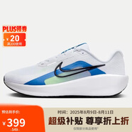 耐克NIKE跑步鞋男透氣DOWNSHIFTER 13WIDE寬版運動鞋F(xiàn)J1284-103白40.5