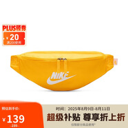 耐克（NIKE）男女腰包 單肩包斜挎包胸包休閑包DB0490-845 橙黃