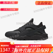 耐克（NIKE） 耐克Air Huarache 華萊士黑武士紅色婚鞋定制男女運(yùn)動(dòng)跑步鞋 黑武士 36