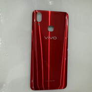 vivox21a手機(jī)后蓋原裝玻璃后殼x21ud電池蓋x21ia原廠后蓋屏 x21/X21a(寶石紅后指紋版+背膠 外殼
