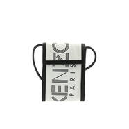 高田賢三（KENZO）男手機(jī)包磁扣斜挎包卡槽時(shí)尚包通勤休閑 白色 ONESIZE