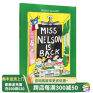 尼爾森老師回來了 英文原版繪本 Miss Nelson Is Back  汪培珽第五階段書單推薦 趣味幽默英語啟蒙讀物 平裝 Harry G. Allard