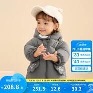 巴拉巴拉嬰兒羽絨服男童冬季女童短款外套造型2024可愛洋氣萌208424107234