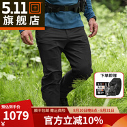 5.11美國511戶外休閑長褲511克普斯防潑水軟殼褲 43064 019黑色 36
