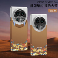 GKK適用oppofindx6pro手機保護殼findx6新款fandx7ultra防摔的保護套 銀駝色-國潮撞色大師#超薄防摔#榫卯設(shè)計 PP Find X6 Pro
