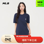 MLB短袖T恤男女時尚夏季休閑經(jīng)典純色圓領25新款3ATSB0153-09NYS-XL