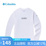 Columbia哥倫比亞戶(hù)外男士吸濕透氣圓領(lǐng)休閑長(cháng)袖T恤AE4941 101 XL