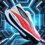 飛燃5.0碳板跑鞋回彈學(xué)生青少年男鞋春秋季運動(dòng)跑鞋休閑男士鞋 白紅-飛電5ezoom全掌氣墊柔韌科 35