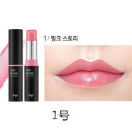 菲詩小鋪韓國The Face Shop保濕潤唇膏TINT GLOW口紅 1號PINKSTORY嫩粉色