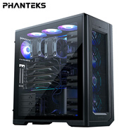 PHANTEKS追風者PK620 側透服務器nas多硬盤AI工作站電腦機箱(支持EATX/EEB雙路板/雙電源/5090/深度學習)