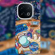 軒睿適用iQOO13手機殼創(chuàng  )意硬外殼鏡頭全包防摔保護套抽象歐美風(fēng)潮牌個(gè)性男小眾女款 【探索宇宙】擬膚手感 iQOO 13