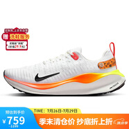 耐克NIKE跑步鞋男子緩震透氣INFINITYRN 4運動鞋HF4916-100白橙43