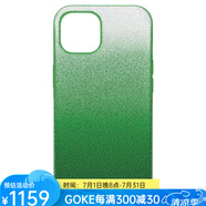 施華洛世奇潮牌 iPhone14手機(jī)殼閃亮水晶漸變色5644913 Gold tone os