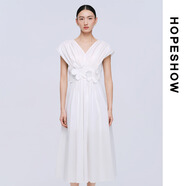 紅袖（hopeshow）連衣裙89325171607 本白色 XS