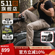 5.11（TACTICAL SERIES ）城市輕戶外戰(zhàn)術(shù)褲格子布防潑水511長褲時(shí)刻待命ABR工裝褲74512 卡其色（直筒型） 30-30腰圍2尺3-2尺4褲長約103CM