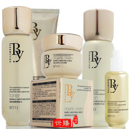 顏蔻碧羽彈肌緊膚補(bǔ)水抗皺霜50g 五件套(潔面膏+水+乳+精華+霜)
