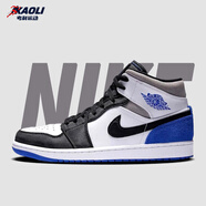 耐克（NIKE）【潮】Nike Air Jordan aj1板鞋男女新款情侶中幫休閑運(yùn)動籃球鞋 BQ6931/852542-102白藍(lán) 36 GS