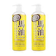 馬油現(xiàn)貨~日本原裝 北海道馬油面霜220g身體乳485ml保濕潤(rùn)膚霜 身體乳二瓶 0g