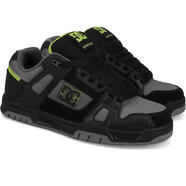 DC SHOES運(yùn)動板鞋男款高幫經(jīng)典緩震耐磨街頭休閑鞋Stag款 Black/Grey/Lime 48.5
