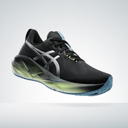 ASICS跑鞋2025新款NOVABLAST 5男鞋緩震運動(dòng)鞋耐磨回彈輕量舒適跑鞋 1011C031-001（LUXE版） 41.5