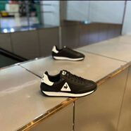 樂(lè )卡克（Le coq sportif）法國公雞百搭時(shí)尚潮流小白鞋男鞋百搭運動(dòng)鞋休閑鞋 黑色 41