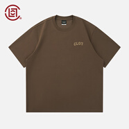 CLOT CLOTTEE by CLOT基礎(chǔ)防曬冰感短袖T恤 基礎(chǔ)系列 陳冠希主理 棕色 XL