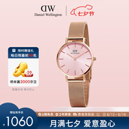 丹尼爾惠靈頓（DanielWellington）DW手表女歐美表簡約鋼帶石英女士手表送女友七夕禮物DW00100368