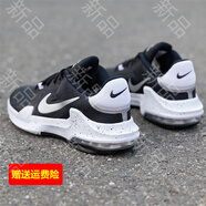 耐克（NIKE）男鞋2025夏季新款運動休閑鞋慢跑鞋AIR MAX氣墊鞋緩震透氣跑步鞋 黑白DM1124-011后掌氣墊 42