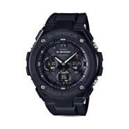 卡西歐（CASIO）手表 G-SHOCK男士雙顯日歷計時多功能男表 運動防水腕表 Black
