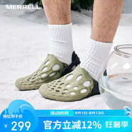 邁樂(lè)戶外洞洞鞋HYDRO MOC毒液透氣輕便溯溪洞洞鞋男沙灘涼鞋灰綠44