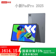 聯(lián)想（Lenovo）平板電腦小新pad學生網(wǎng)課學習辦公萊茵低藍光護眼全面屏 PadPro2025丨12+256丨12.7大象灰