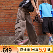 ADIDAS阿迪達斯三葉草男女長褲WASHED PANTS M運動褲休閑男女褲KD4324 KD4324 28