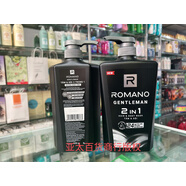 諾曼姿新包裝上市越南Romano羅曼諾經(jīng)典洗發(fā)沐浴二合一650g 黑色1瓶 650g